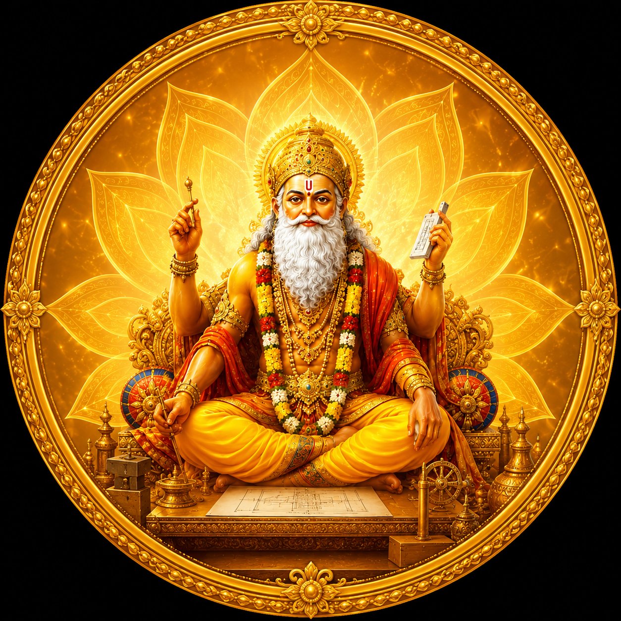 Bhagawan Vishwakarma â Divine Architect of the Universe